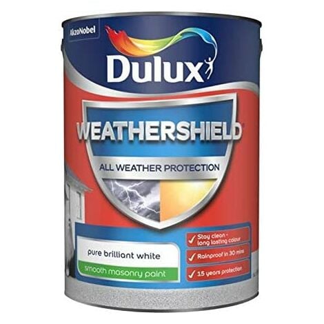 main image of "Dulux Weathershield All Weather Protection Masonry Smooth PBW 5L"