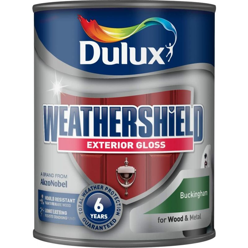 Dulux Weathershield Exterior Gloss Ml Buckingham Iu Xvn U