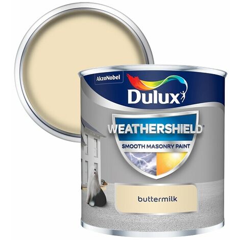 Dulux Weathershield Smooth Masonry - 250ml - Buttermilk