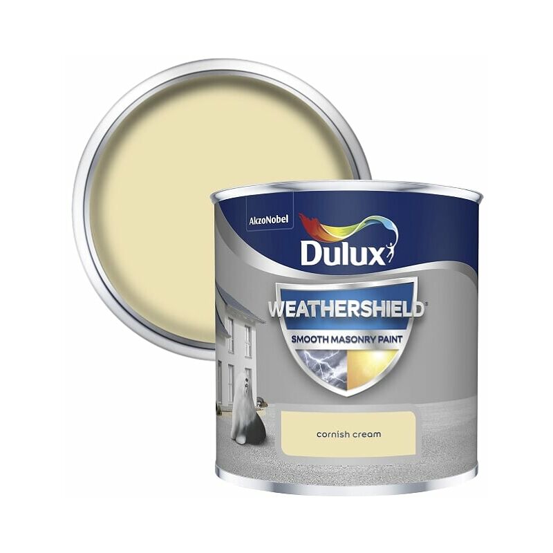 Dulux Weathershield Smooth Masonry - 250ml - Cornish Cream