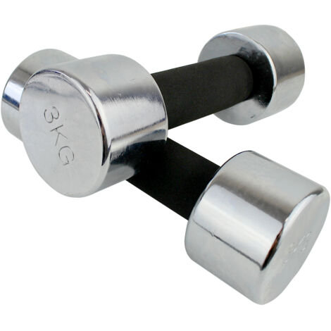 DUMBELL MASTER Ensemble d'haltères 2 x 3 kg