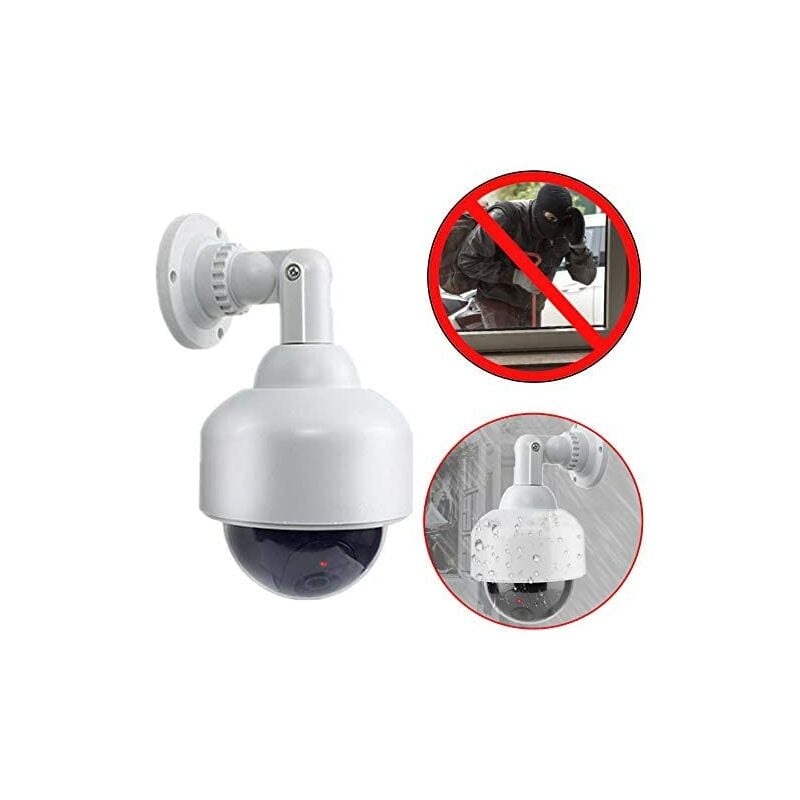 Dummy camera with speed dome lens with flashing light waterproof for indoor and outdoor with premium quality