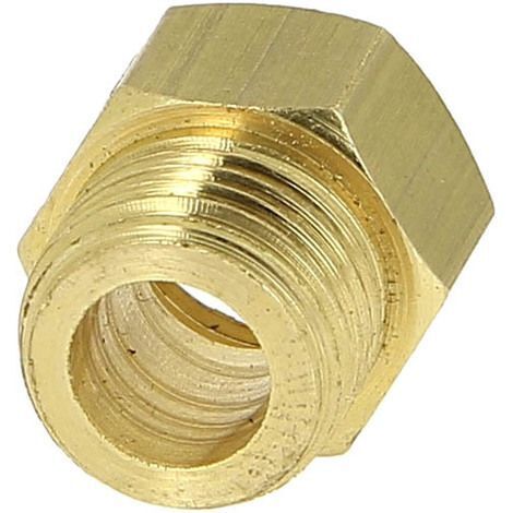 Dumont - Mamelon mâle femelle égal 246 E laiton 1/4 - D04501B