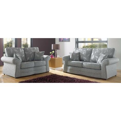 Dundee fabric 3 seater sofa on Finance|Free swatches|DesignerSofas4U