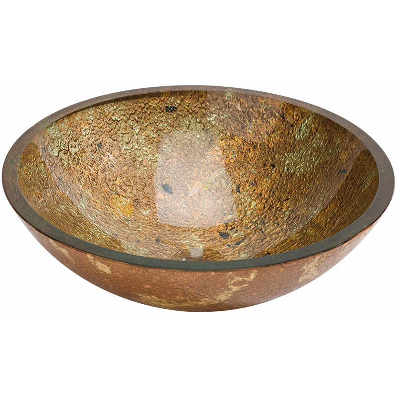 

185073 DORADO Lavabo Cristal Redondo - Dune