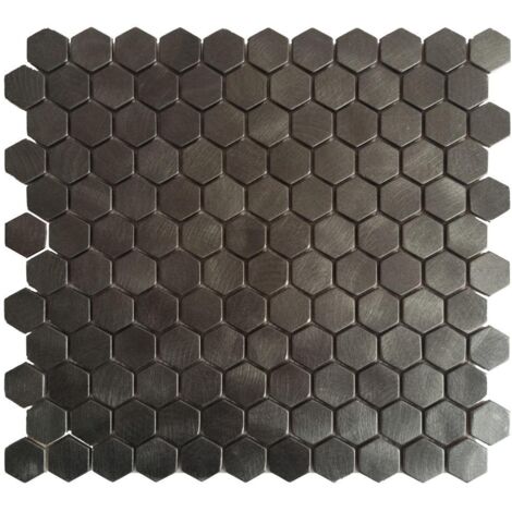 DUNE 188765 REFLECTIONS GUNMETAL 29X30,5 Mosaico - ref: 188765
