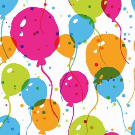 Duni Servietten Splash ballons 33 x 33 cm - 20er Pack Servietten