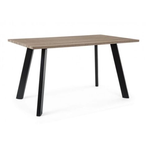 Dunkler Klavier-Tisch 140x80