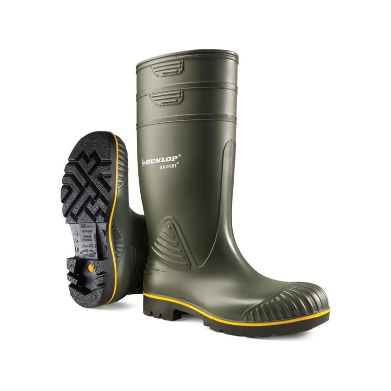 Bottes verte en caoutchouc taille 40 Dunlop B44063140