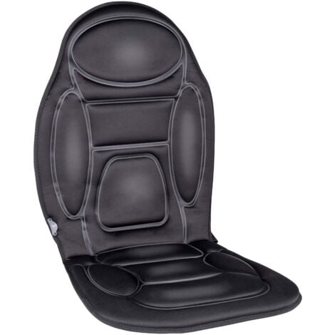 Sitzauflage heizbar 12V schwarz inkl. Massage Auto Sitzheizung