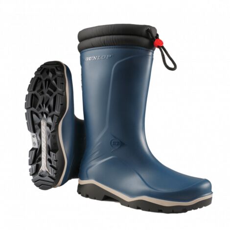 Dunlop Blizzard - Bota de agua invernal impermeable Azul-Negro42Azul-Negro 42