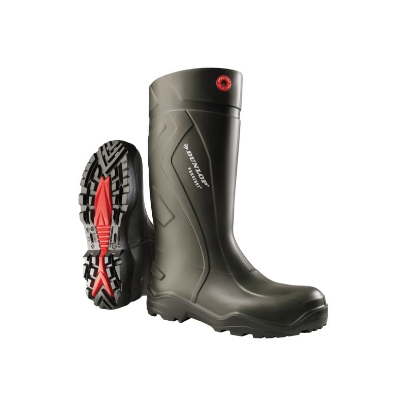 D760933 Bottes de sécurité imperméables S4 Vert 41 - Dunlop