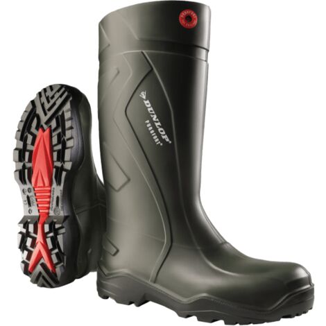 Dunlop C762933 Bottes de sécurité imperméables S5 Vert 45