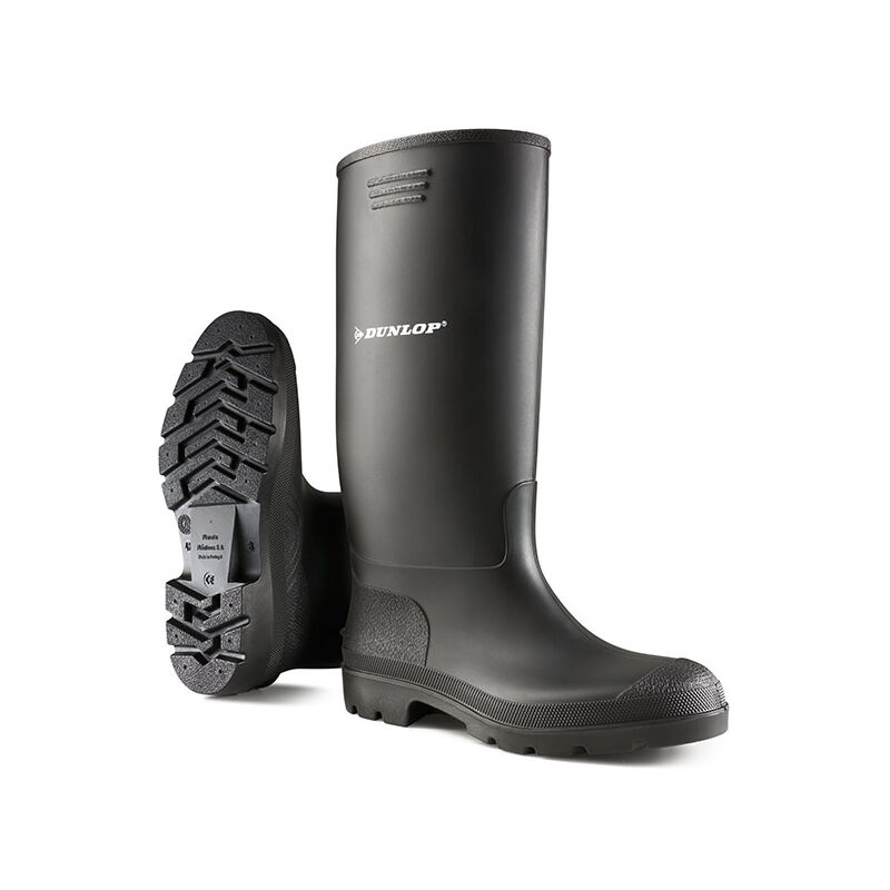 Dunlop - PRICEMASTOR Safety Wellington Boot BLACK sz 3 (380PP)