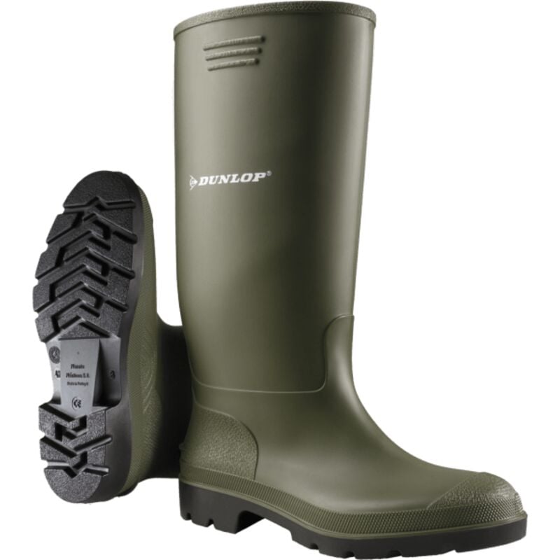 380VP Pricemastor Grüne wasserdichte Stiefel 45 - Dunlop