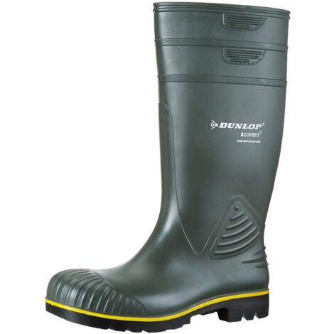 Dunlop Protective Footwear Dunlop Acifort Heavy Duty, Stivali antinfortunistici Unisex-Adulto, Verde Green), 39 EU