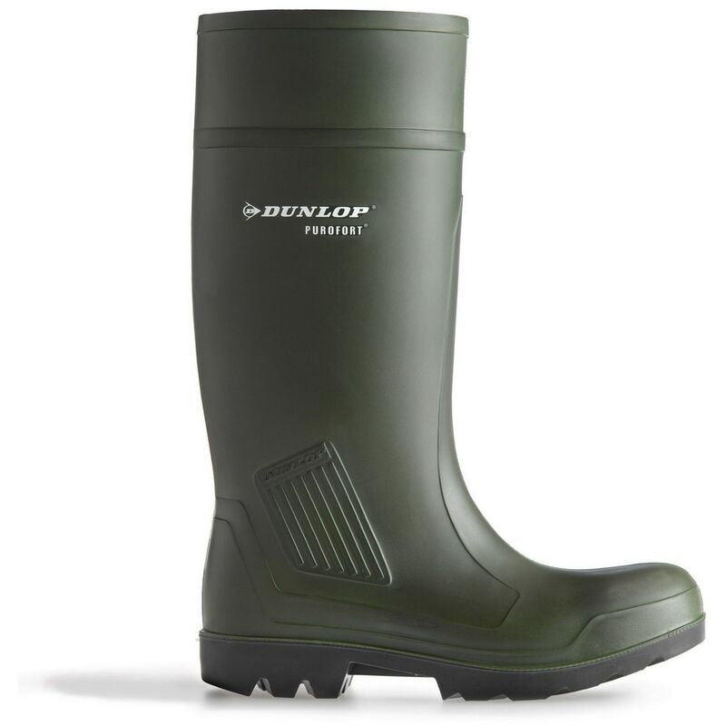 Dunlop - Purofort Professional Non-Safety Wellington Boots Green (Sizes 6-13)