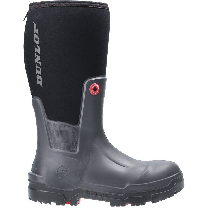 Dunlop - Snugboot Pioneer Non-Safety Wellington Boots Black (Sizes 4-13)