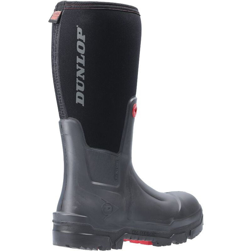 Dunlop - Snugboot Pioneer Non-Safety Wellington Boots Black (Sizes 4-13)