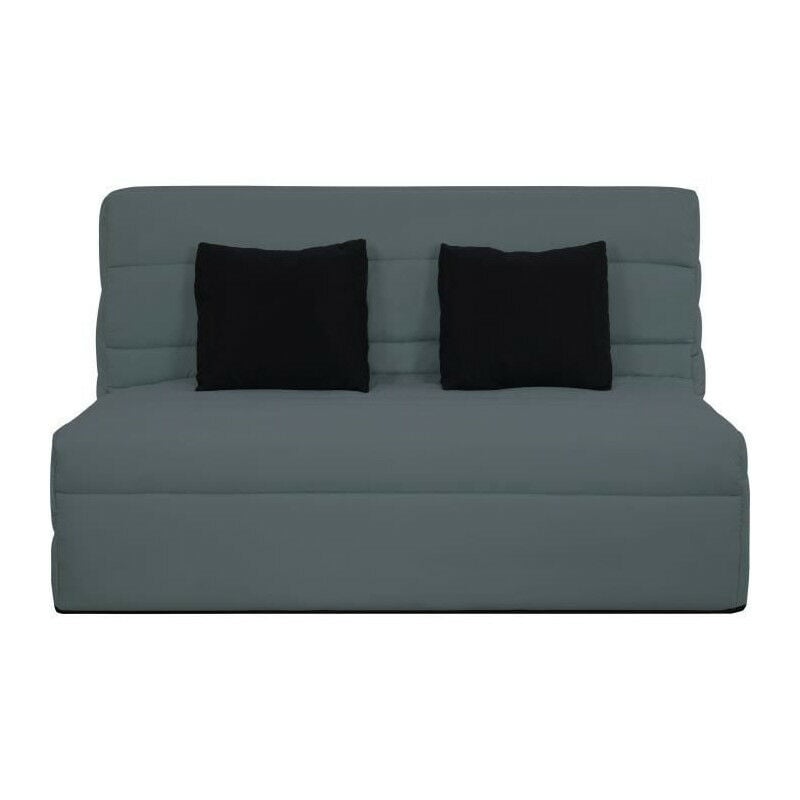 Banquette bz 2 places - Gris - ReVEUR - Dunlopillo