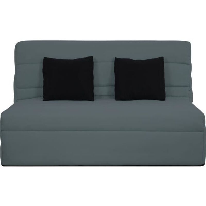 Banquette bz 2 places - Gris - ReVEUR - Dunlopillo