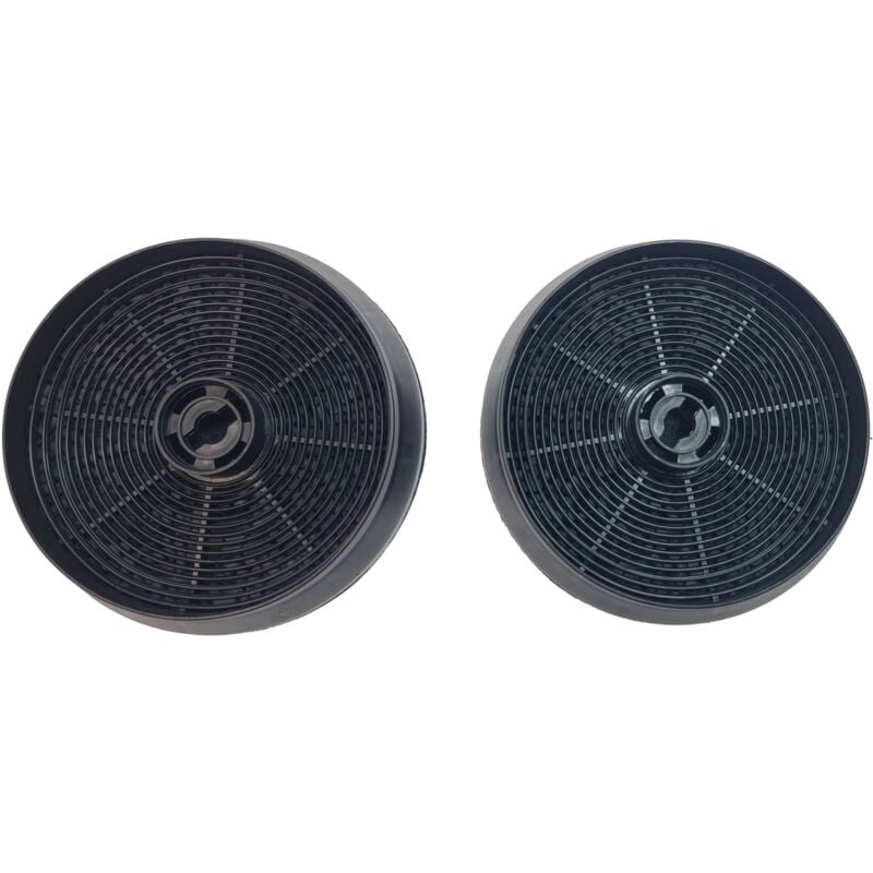 Beko - Ersatzteil - Set 2 Kohlefiltern ACM14 145 x 30 mm - - candy, ariston hotpoint, sogelux, airlux, rosieres elitair, glemgas, aya, indesit,