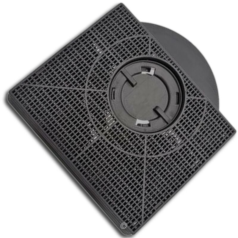 Whirlpool - Ersatzteil - Kohlefilter rechteckig FAT303 Typ 303 (Stück) - - ['brandt', 'ariston hotpoint', 'juno', 'rosieres', ' ', 'faure', 'ignis',
