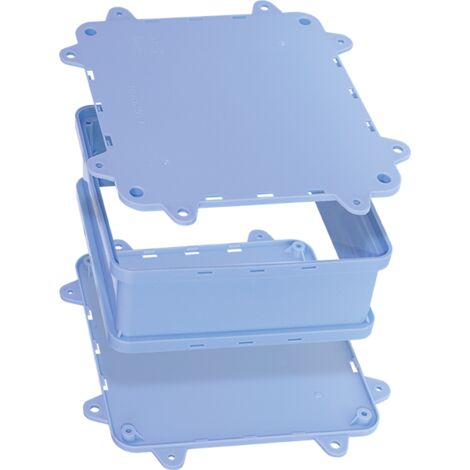 DUOBOX Boite de dérivation réversible 170x170x70mm - 850°C - XL BATIPRO