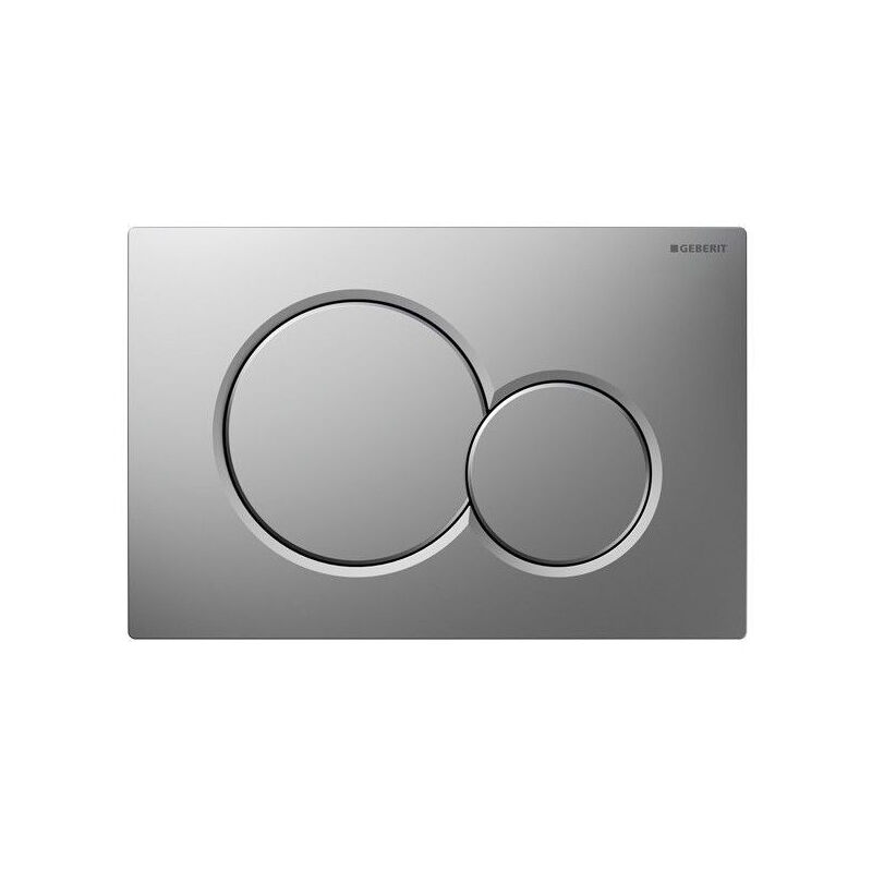 DUOFIX SIGMA 01 - Flush plate for Dual flush WC Gloss / Matt Chrome (115.770.KA.5) - Geberit