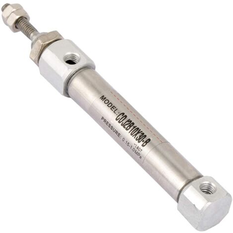 Duokon CDJ2B10-30B 10mm Durchmesser 30mm Hub Doppeltwirkender Edelstahl-Mini-Pneumatikzylinder