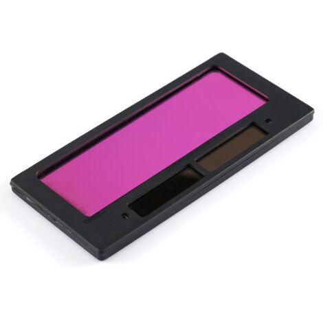 duokon de 1 Films Solaire assombrissement automatique casque de soudure Masque lentille filtre léger Ombre