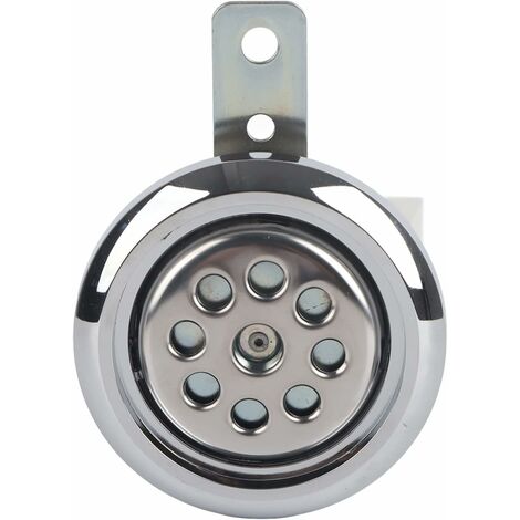 Duokon klaxon de moto universel, étanche 922B fort 12V 85mm avec cornes de couverture chromées en nid d'abeille kit bruyant