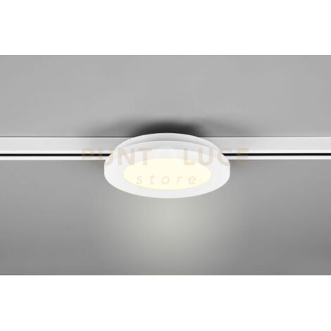 DUOLINE CAMILLUS PLAFONIERA LED 9W 900lm, 3000K BORDO BIANCO D.17CM