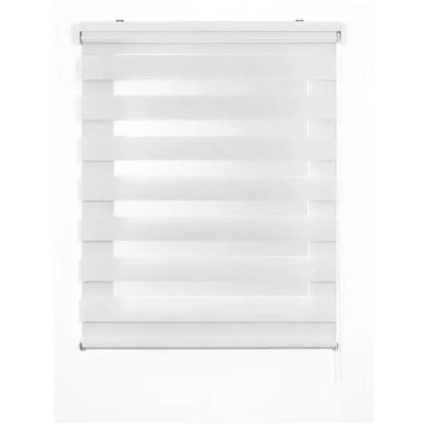 DUOLUX - TENDA NOTTE E GIORNO BIANCO 140X250