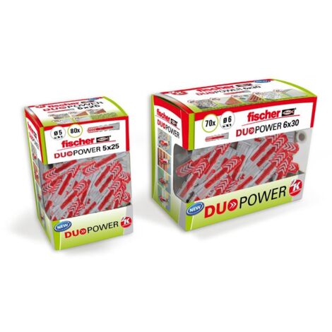 Duopower-Dübel Ø10x50mm DIY 25 Einheiten