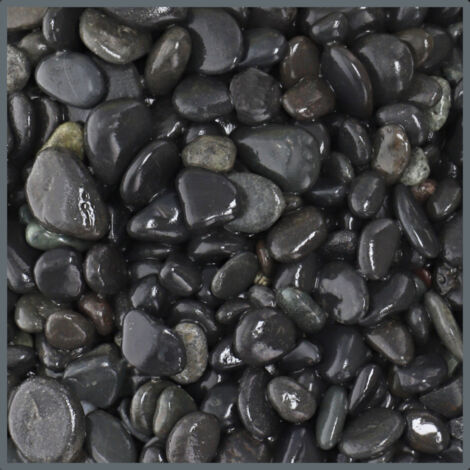 Dupla Ground Nature, Black Pebbles - 8-16 mm, 10 kg