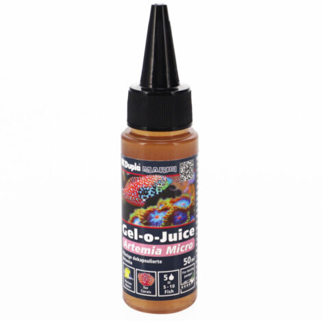 Dupla Marin Gel-o-Juice Artemia micro, 50 ml - Flüssigfutter für Aquarienfische
