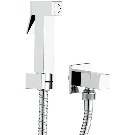 Duplex idroscopino quadro flex 150 cm con supporto e rubinetto