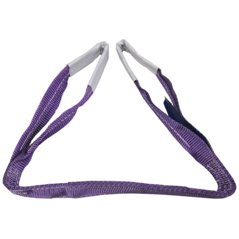 Securefix Direct - Duplex Web Sling 1 Ton 8 Metre 30MM Width (1T 8M Violet Strap Hoist Lifting 1000KG)