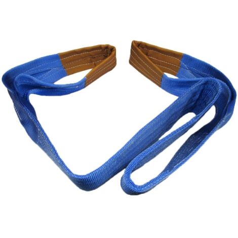 Duplex Web Sling 8 Ton 5 Metre (8T 5M 240MM Blue Strap Hoist Lifting 8000KG)