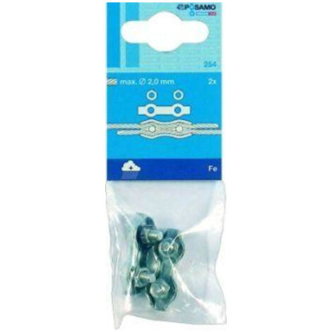 P�SAMO Duplexklemmen () galZn 3,0mmx35 M4