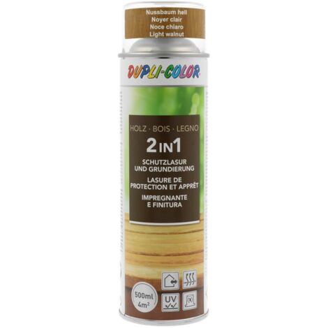 DUPLI-COLOR 446467 IMPREGN LEGNO 2IN1 Noce chiaro 500 ml