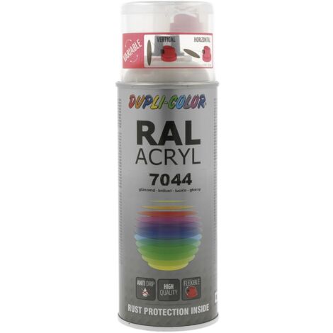 Dupli Color Acryl Spray - Sprühlack ideal für Maschinen Werkzeuge und Fahrzeuge, Lackspray novagrau RAL 7350