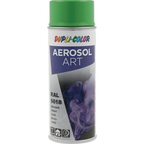 DUPLI-COLOR Buntlackspray AEROSOL Art gelbgrün glänzend 6 Stück ( 4000363054 )