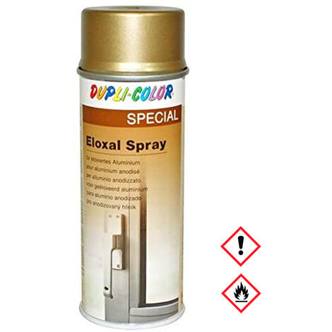 EUROPEAN AEROSOLS Dupli Color Eloxal Spray Dunkelgold Ausgezeichnete Haftung 400ml