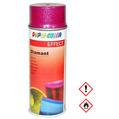 EUROPEAN AEROSOLS Dupli Color Glitter Effekt Spray Diamant Purpur Schnelltrocknend 400ml