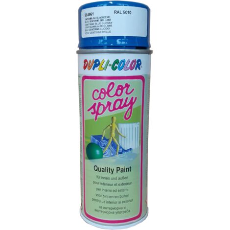 DUPLI-COLOR Kunstharzlackspray, enzianblau glänzend, 400 ml