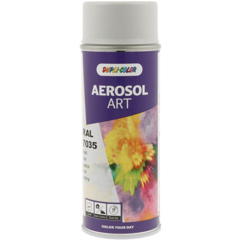 DUPLI-COLOR - Peinture spray ART RAL 7035 Mat - 131592 - Ce produit de marque DUPLI COLOR est neuf.