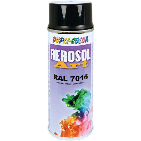 Dupli-Color  Pintura  de  color  pulverizador  AEROSOL  Arte  gris  antracita  brillante  -  741289