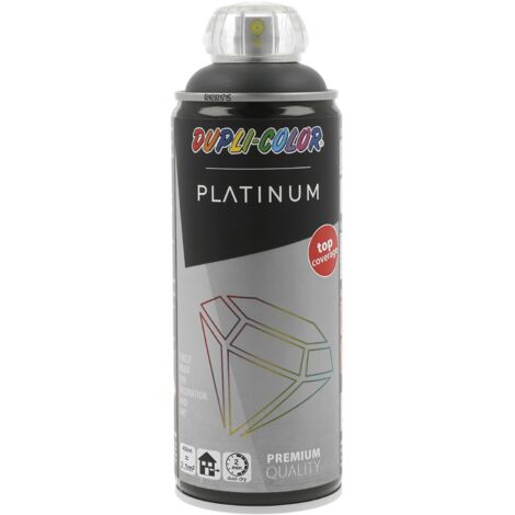 Dupli Color Platinum Lackspray, Sprühlack 400ml für Heimwerker- und Bastelarbeiten, anthrazit seidenmatt